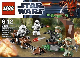 LEGO Star Wars 9489 Bojová jednotka Rebelů z Endoru a vojáků Impéria