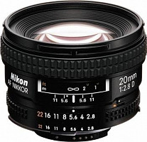 NIKON NIKKOR 20MM F2.8D AF