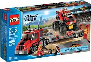LEGO City 60027 Transportér Monster trucků