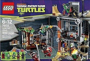 LEGO Turtles 79103 Útok na želví doupě