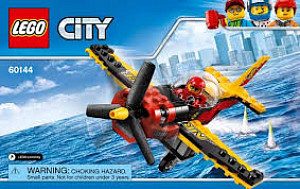 LEGO Race Plane Instructions 60144